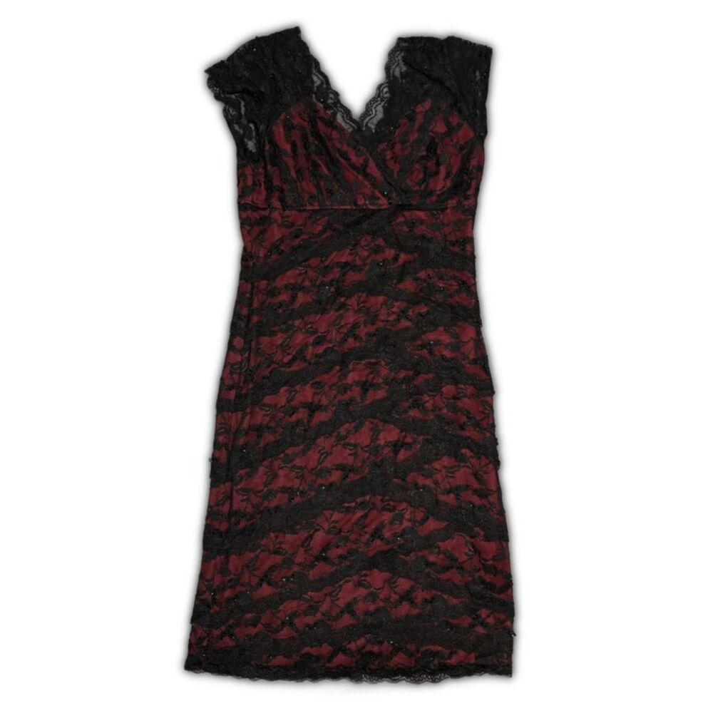 Marine Size 8 Sequined Night Dress